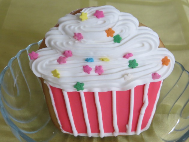 Cupcake Cookie with Sprinkles