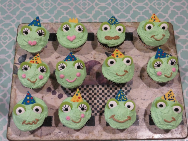 Birthday Party Frogs